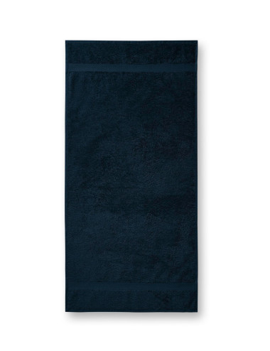 Large unisex terry bath towel 905 navy blue Adler Malfini