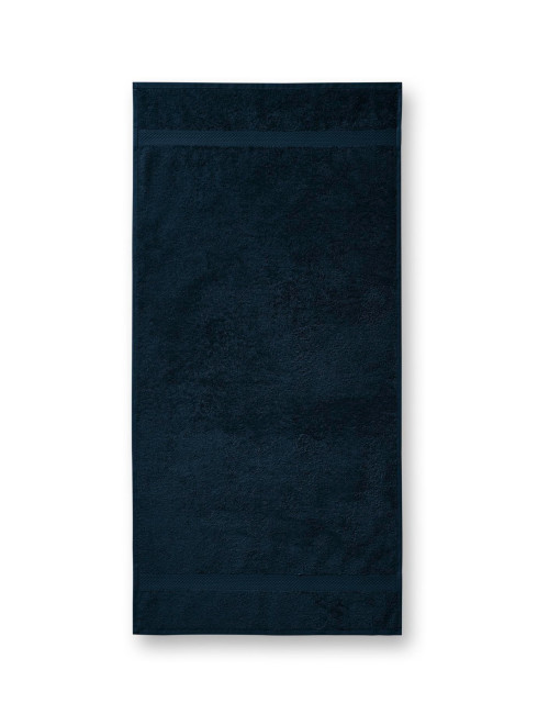 Large unisex terry bath towel 905 navy blue Adler Malfini