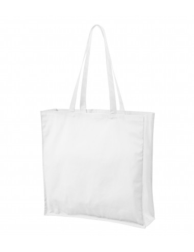 Unisex shopping bag carry 901 white Adler Malfini