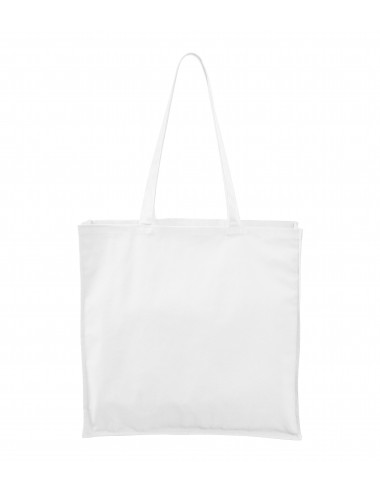 Unisex shopping bag carry 901 white Adler Malfini