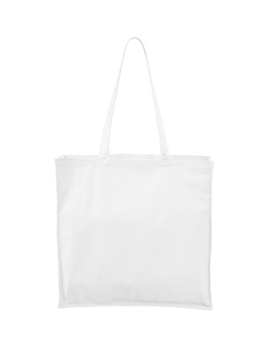 Unisex shopping bag carry 901 white Adler Malfini