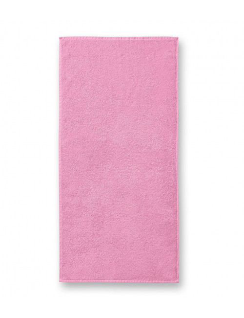 Large unisex terry bath towel 909 pink Adler Malfini