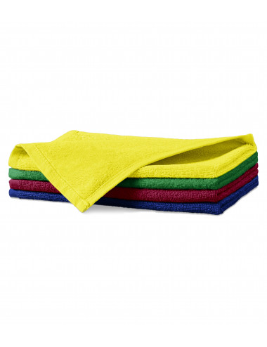 Small unisex towel terry hand towel 907 marlboro red Adler Malfini