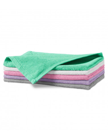 Ręcznik mały unisex terry hand towel 907 jasnoszary Adler Malfini