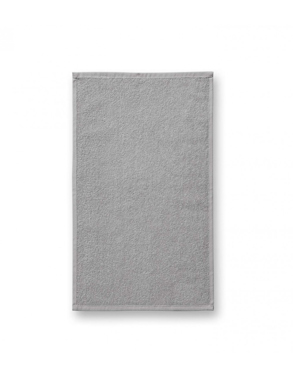 Small unisex terry hand towel 907 light gray Adler Malfini