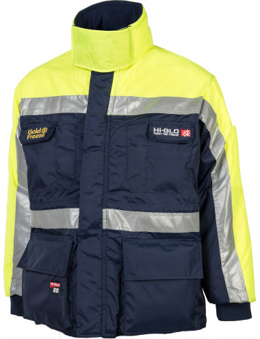 Or cold store jacket hi-glo 25 coldstore jacket -64.2°c protection Freezer