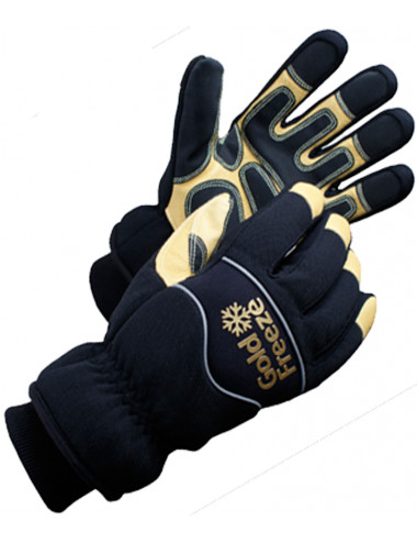 Coldstore leather gloves tg2 xtreme coldstore, Goldfreeze