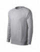 Men`s sweatshirt merger 415 silver melange Adler Malfini