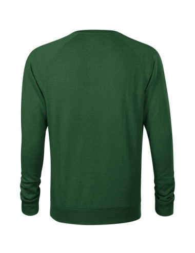Men`s sweatshirt merger 415 bottle green melange Adler Malfini
