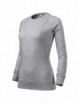 Women`s sweatshirt merger 416 silver melange Adler Malfini
