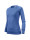 Women`s sweatshirt merger 416 blue melange Adler Malfini