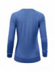 2Damen-Sweatshirt Fusion 416 blau meliert Adler Malfini