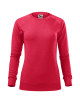 Adler MALFINI Women`s sweatshirt Merger 416 red melange embroidery print