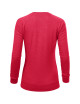 Adler MALFINI Women`s sweatshirt Merger 416 red melange embroidery print