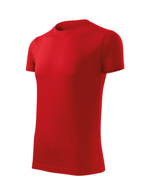 Adler MALFINI Men`s T-shirt Viper Free F43 red clothing with a logo