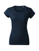Adler MALFINI Damen T-Shirt Viper Free F61, marineblauer Stickdruck