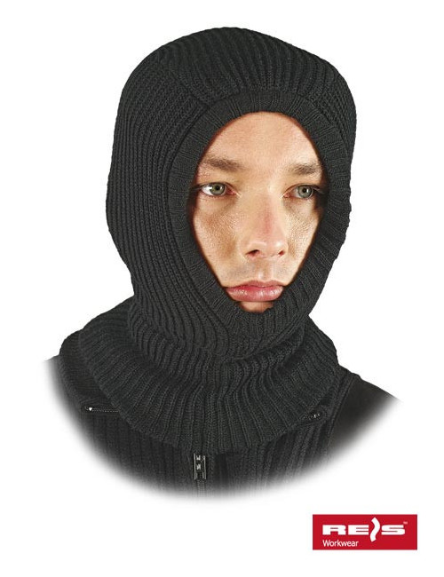 Protective balaclava under helmet czkas b black Reis
