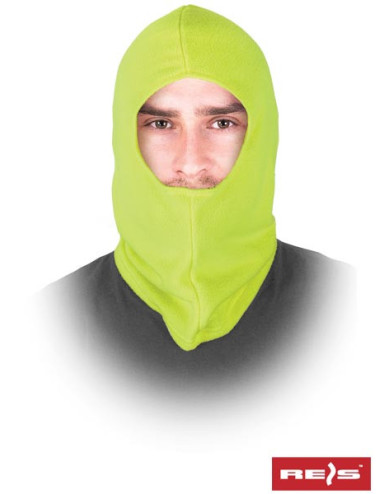 Protective balaclava czkom-pol y yellow Reis