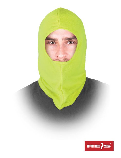 Protective balaclava czkom-pol y yellow Reis