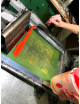 Screen printing matrix