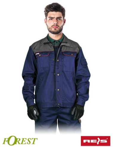 Protective jacket bf gs navy gray Reis