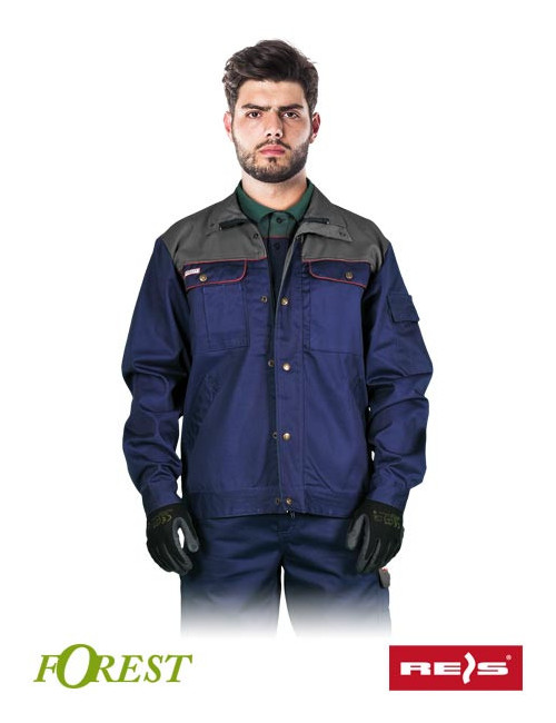 Protective jacket bf gs navy gray Reis