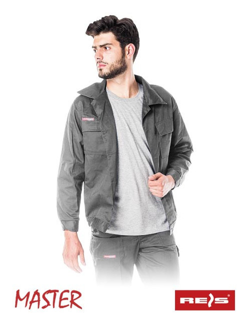 Bluza ochronna robocza zapinana na guziki, kieszenie, dowolny nadruk