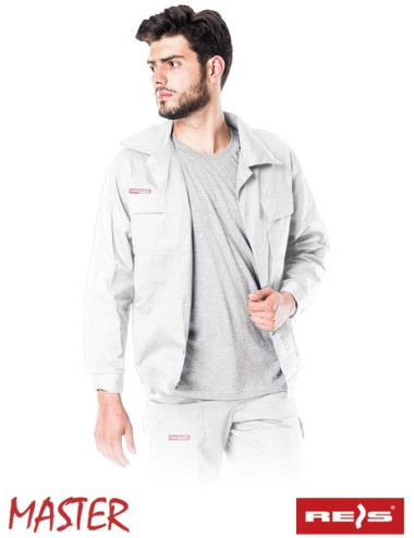 Bluza ochronna bm w biały Reis