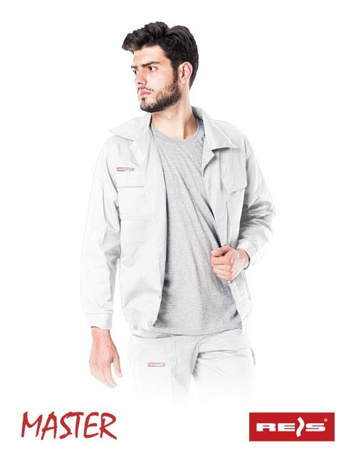 BMW Schutz-Sweatshirt in weißem Reis