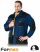 2Schutz-Sweatshirt lh-fmn-j gby marineblau-schwarz-gelb Leber&amp;hollman