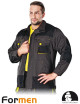 LEBER&amp;HOLLMAN JACKET LH-FMN-J SBY STEEL-BLACK-YELLOW