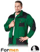LEBER&amp;HOLLMAN JACKET LH-FMN-J ZBS GREEN-BLACK-GRAY