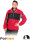 Bluza z polaru ochronna lh-fmn-p cbs czerwono-czarno-szary Leber&hollman