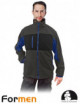 2Schützendes Fleece-Sweatshirt lh-fmn-p dsbn dunkelgrau-schwarz-blau Leber&amp;hollman
