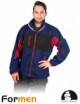 2Schützendes Fleece-Sweatshirt lh-fmn-p gbc marineblau-schwarz-rot Leber&amp;hollman