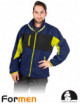 Schützendes Fleece-Sweatshirt lh-fmn-p gby marineblau-schwarz-gelb Leber&amp;hollman