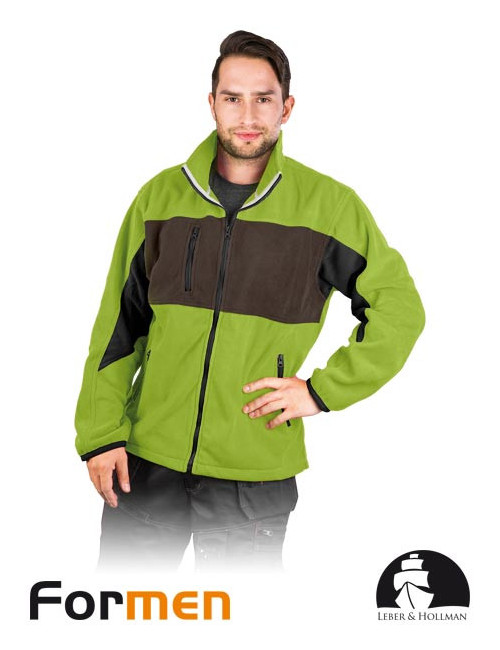 Warm unisex fleece sweatshirt, different colors, the possibility of your own embroidery