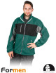 LEBER&amp;HOLLMAN PROTECTIVE FLEECE SWEATSHIRT LH-FMN-P ZBS GREEN-BLACK-GRAY