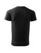 Adler MALFINI Herren T-Shirt Basic Free F29, schwarzer Siebdruck
