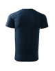 Adler MALFINI Herren T-Shirt Basic Free F29, marineblau, bestickt mit dem Firmenlogo