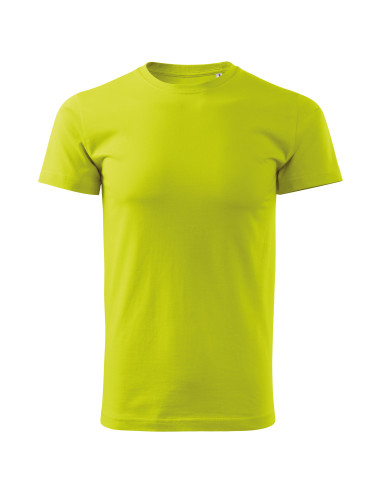 Adler MALFINI Men`s T-shirt Basic Free F29 lime computer embroidery