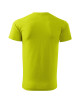 Adler MALFINI Herren T-Shirt Basic Free F29 Limette Computerstickerei