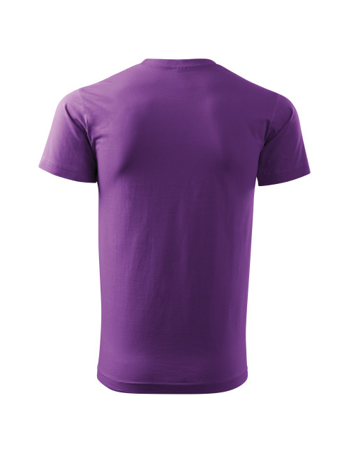 Adler MALFINI Men`s T-shirt Basic Free F29 purple clothing with embroidery