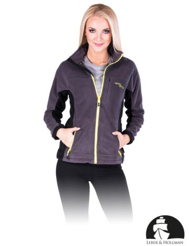 Schützendes Fleece-Sweatshirt lh-ladyfly ds dunkelgrau Leber&amp;hollman