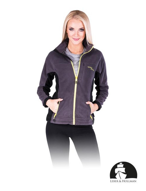 Schützendes Fleece-Sweatshirt lh-ladyfly ds dunkelgrau Leber&amp;hollman