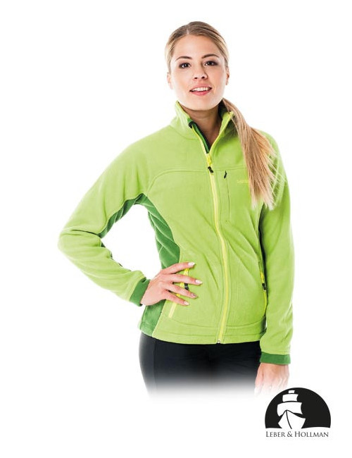 Bluza z polaru ochronna lh-ladyfly z zielony Leber&hollman