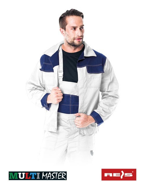 Funktionelles, schützendes Arbeits-Sweatshirt mit Knöpfen, perfekt zum Bedrucken und Besticken