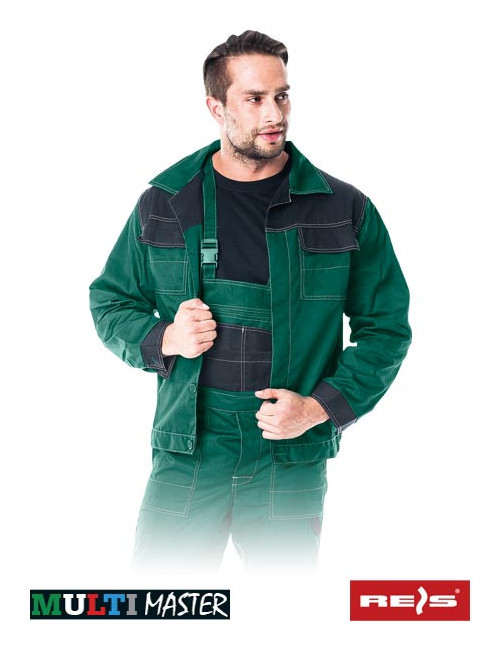 Protective jacket mmb zb green-black Reis