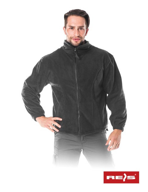 Fleece sweatshirt protective fleece b black Reis