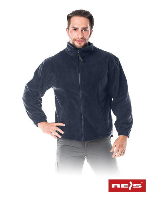 Schützendes Fleece-Sweatshirt Polar G marineblau Reis